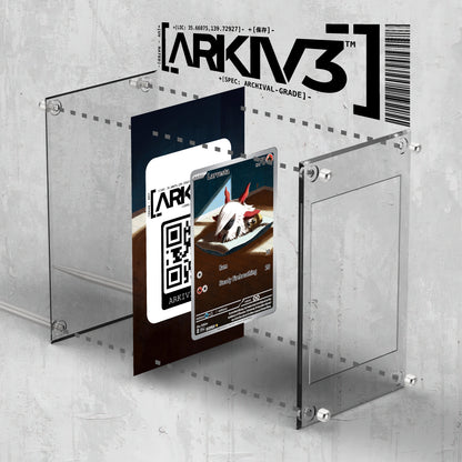 [UNIT: 196/191] // Larvesta Extended Art Display Case - Raw