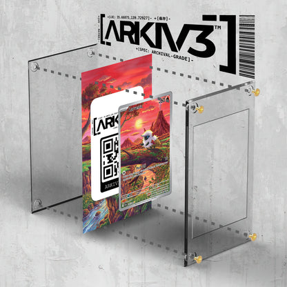[UNIT: 99/86] // Larvesta Extended Art Display Case - Raw