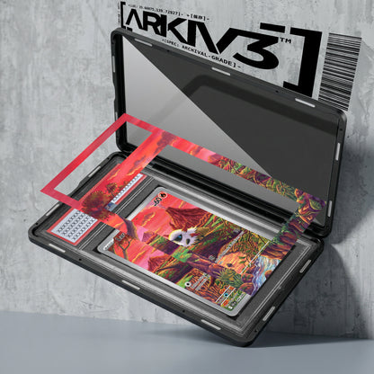 ARKIV3 PSA graded exploded mockup