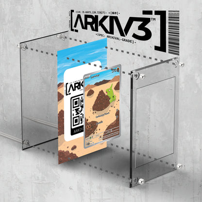 [UNIT: 203/197] // Larvitar Extended Art Display Case - Raw
