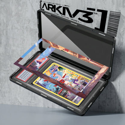 ARKIV3 PSA graded exploded mockup
