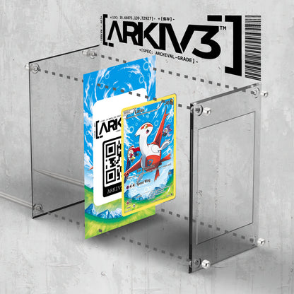 [UNIT: XY78/211] // Latias Extended Art Display Case - Raw