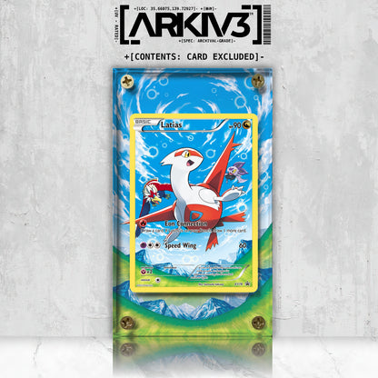 [UNIT: XY78/211] // Latias Extended Art Display Case - Raw