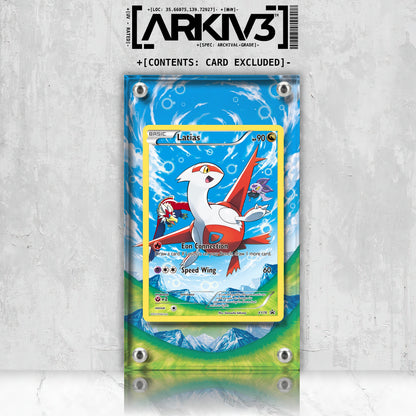 [UNIT: XY78/211] // Latias Extended Art Display Case - Raw