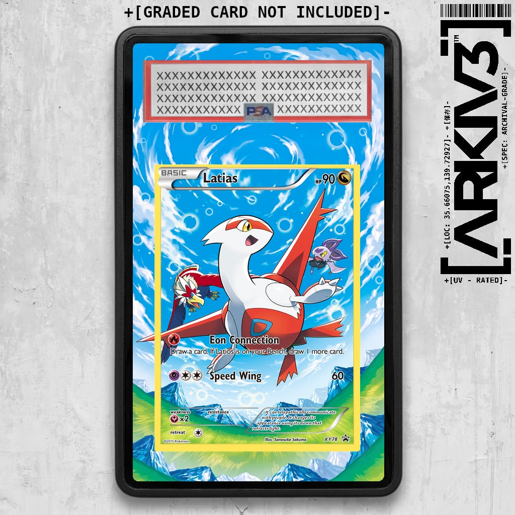 [UNIT: XY78/211] // Latias Extended Art Display Case - Graded