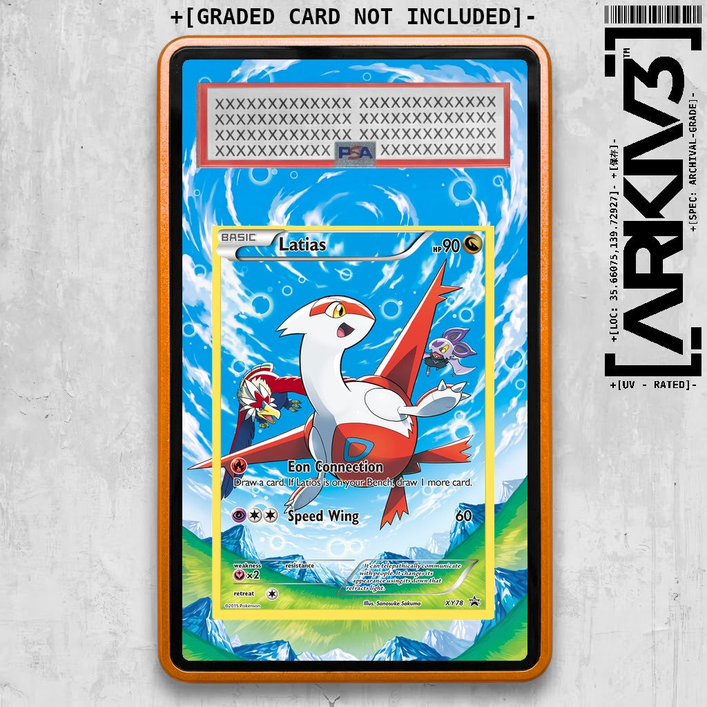 [UNIT: XY78/211] // Latias Extended Art Display Case - Graded