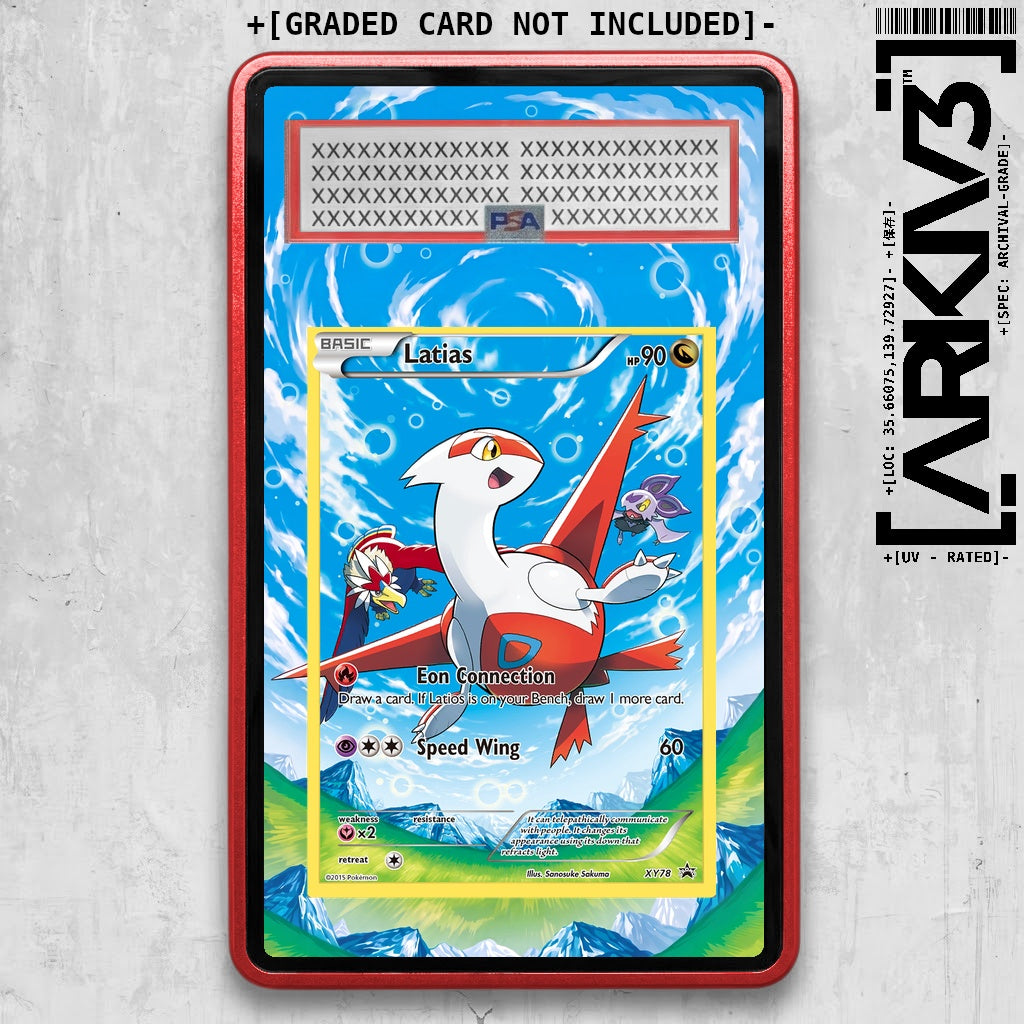 [UNIT: XY78/211] // Latias Extended Art Display Case - Graded