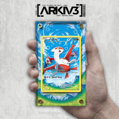 [UNIT: XY78/211] // Latias Extended Art Display Case - Raw
