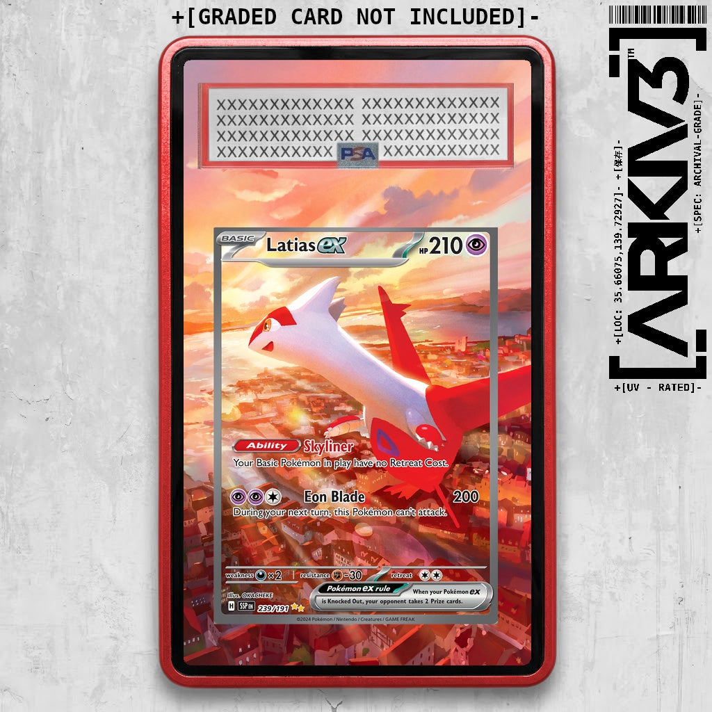 ARKIV3 PSA graded front - Red