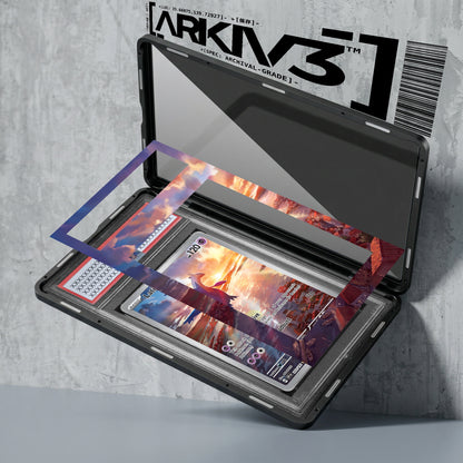 ARKIV3 PSA graded exploded mockup