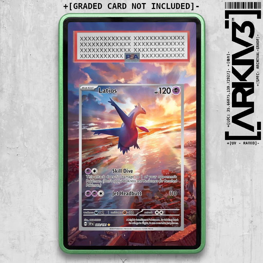 ARKIV3 PSA graded front - Green