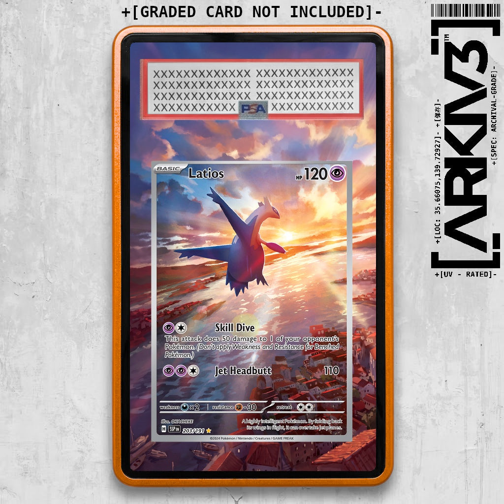 ARKIV3 PSA graded front - Orange