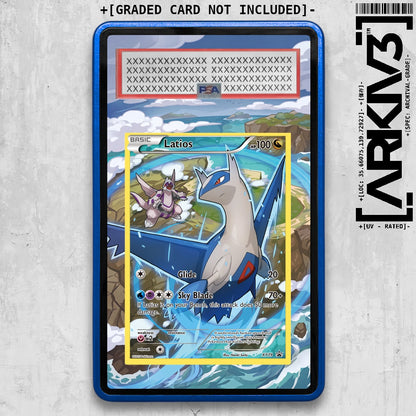 [UNIT: XY79/211] // Latios Extended Art Display Case - Graded