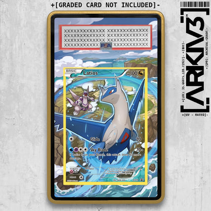 [UNIT: XY79/211] // Latios Extended Art Display Case - Graded