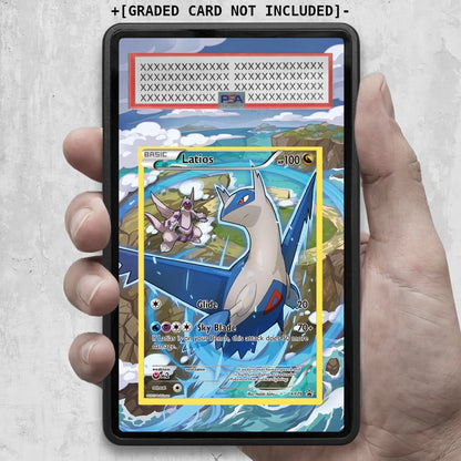 [UNIT: XY79/211] // Latios Extended Art Display Case - Graded