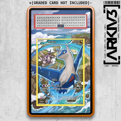 [UNIT: XY79/211] // Latios Extended Art Display Case - Graded