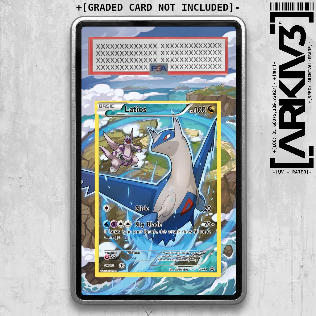 [UNIT: XY79/211] // Latios Extended Art Display Case - Graded