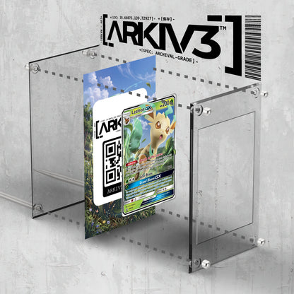 [UNIT: SM146/248] // Leafeon-GX Extended Art Display Case - Raw