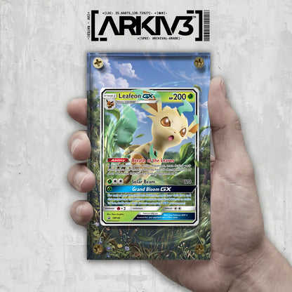 [UNIT: SM146/248] // Leafeon-GX Extended Art Display Case - Raw