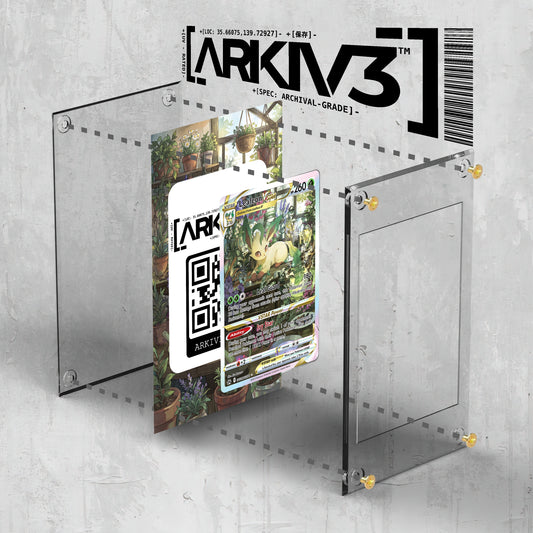 [UNIT: GG35/70] // Leafeon VSTAR Extended Art Display Case - Raw