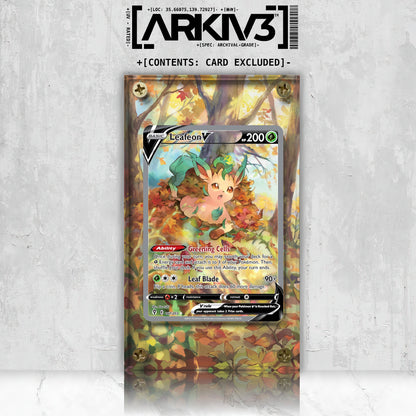 [UNIT: 167/203] // Leafeon V Extended Art Display Case - Raw