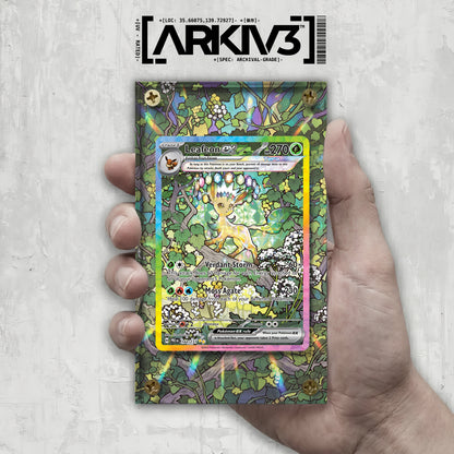 [UNIT: 144/131] // Leafeon ex Extended Art Display Case - Raw