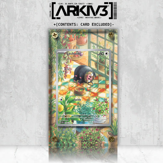 [UNIT: 209/197] // Lechonk Extended Art Display Case - Raw
