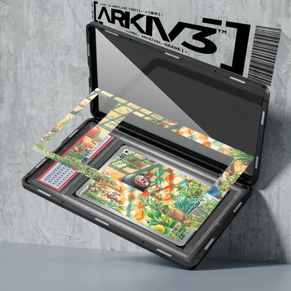 ARKIV3 PSA graded exploded mockup