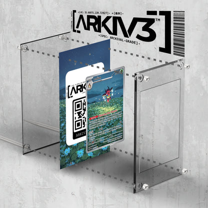 [UNIT: 144/142] // Ledian Extended Art Display Case - Raw