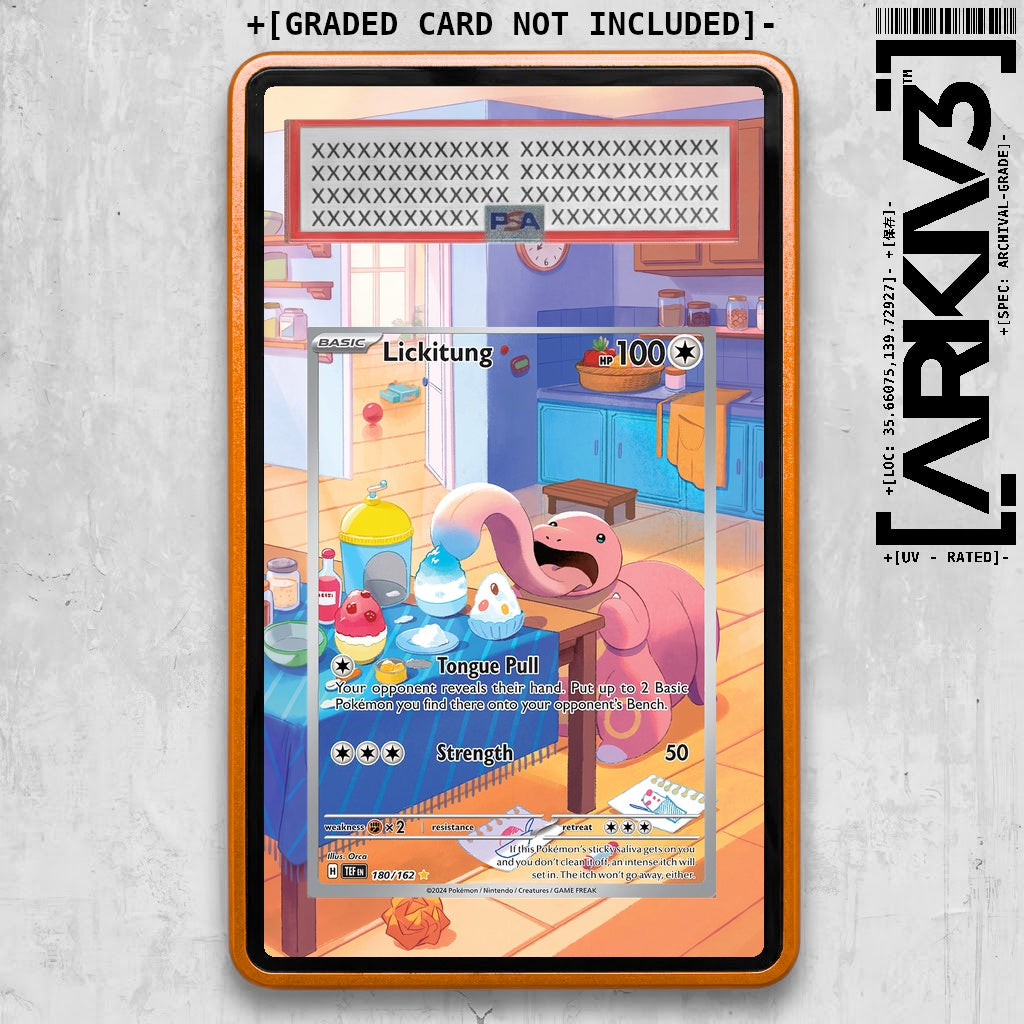 ARKIV3 PSA graded front - Orange
