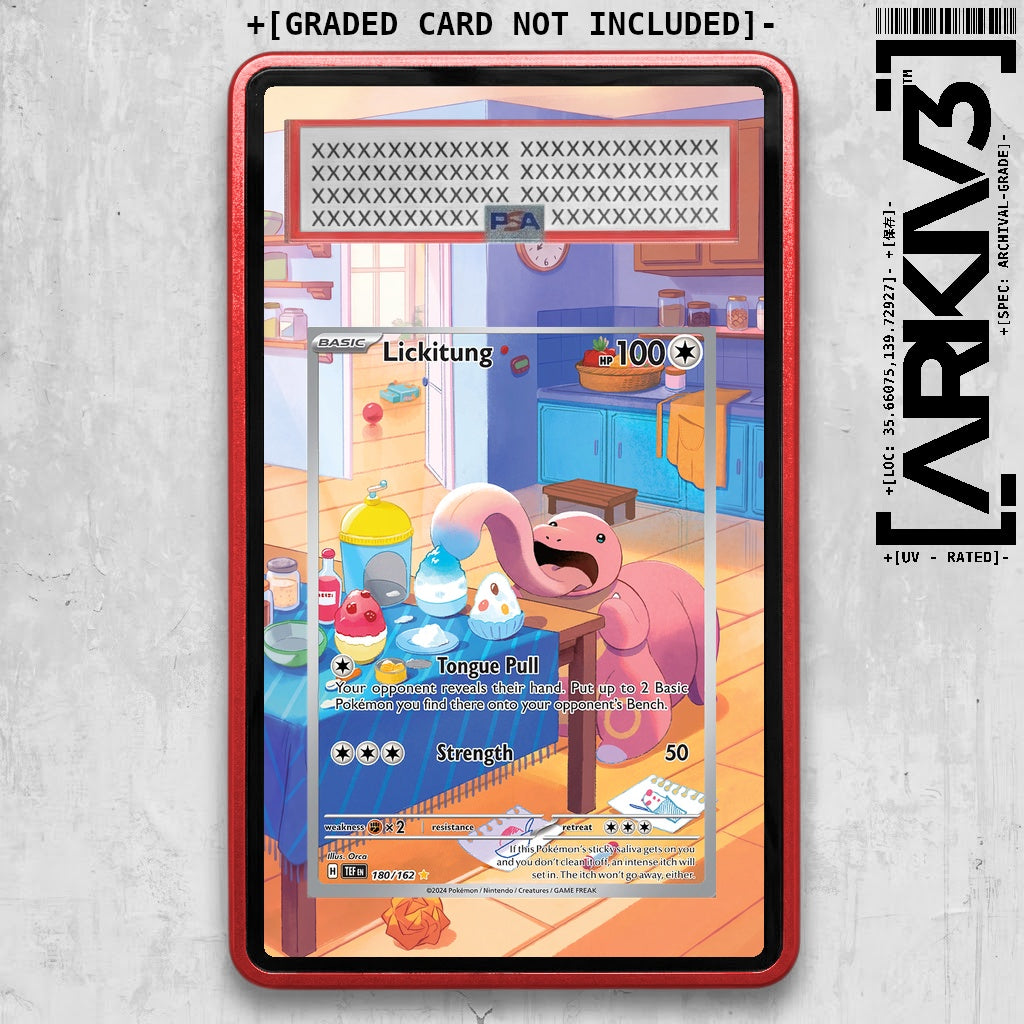 ARKIV3 PSA graded front - Red