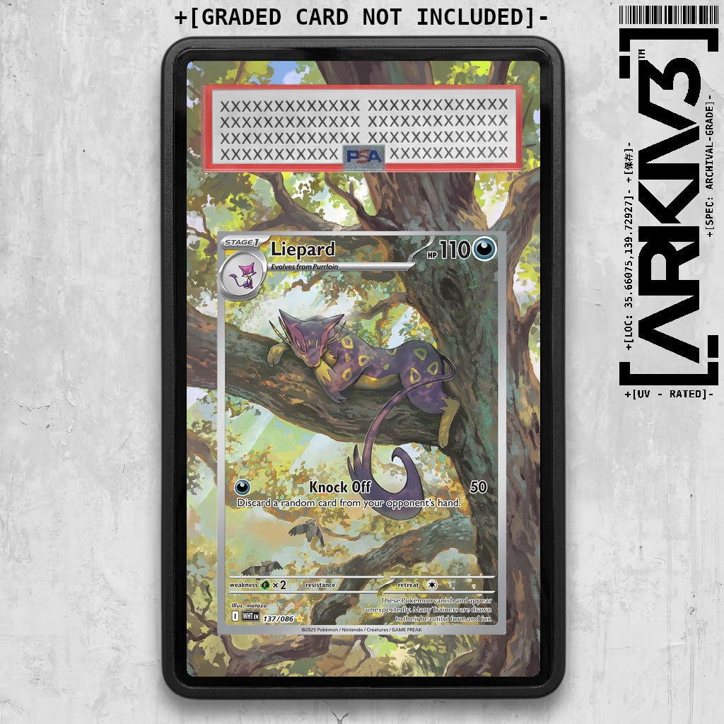 ARKIV3 PSA graded front - Black