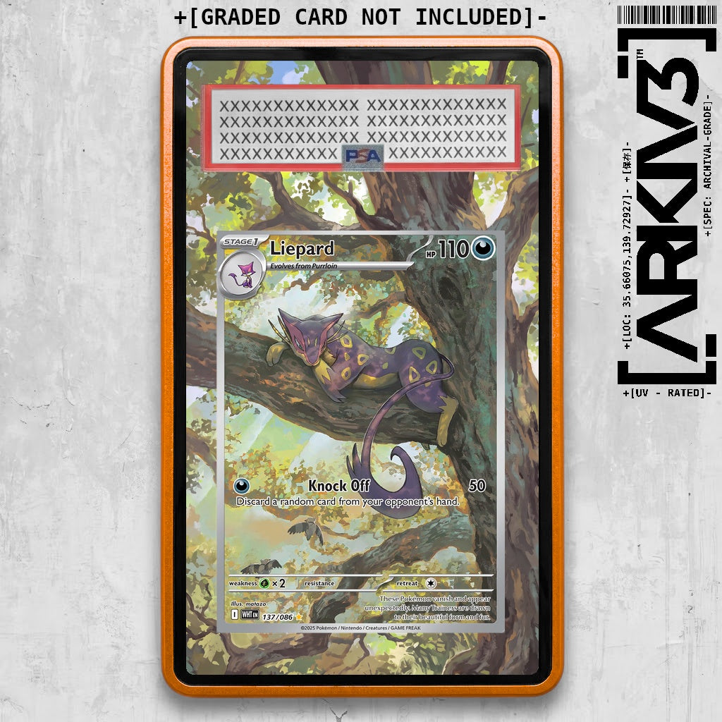 ARKIV3 PSA graded front - Orange