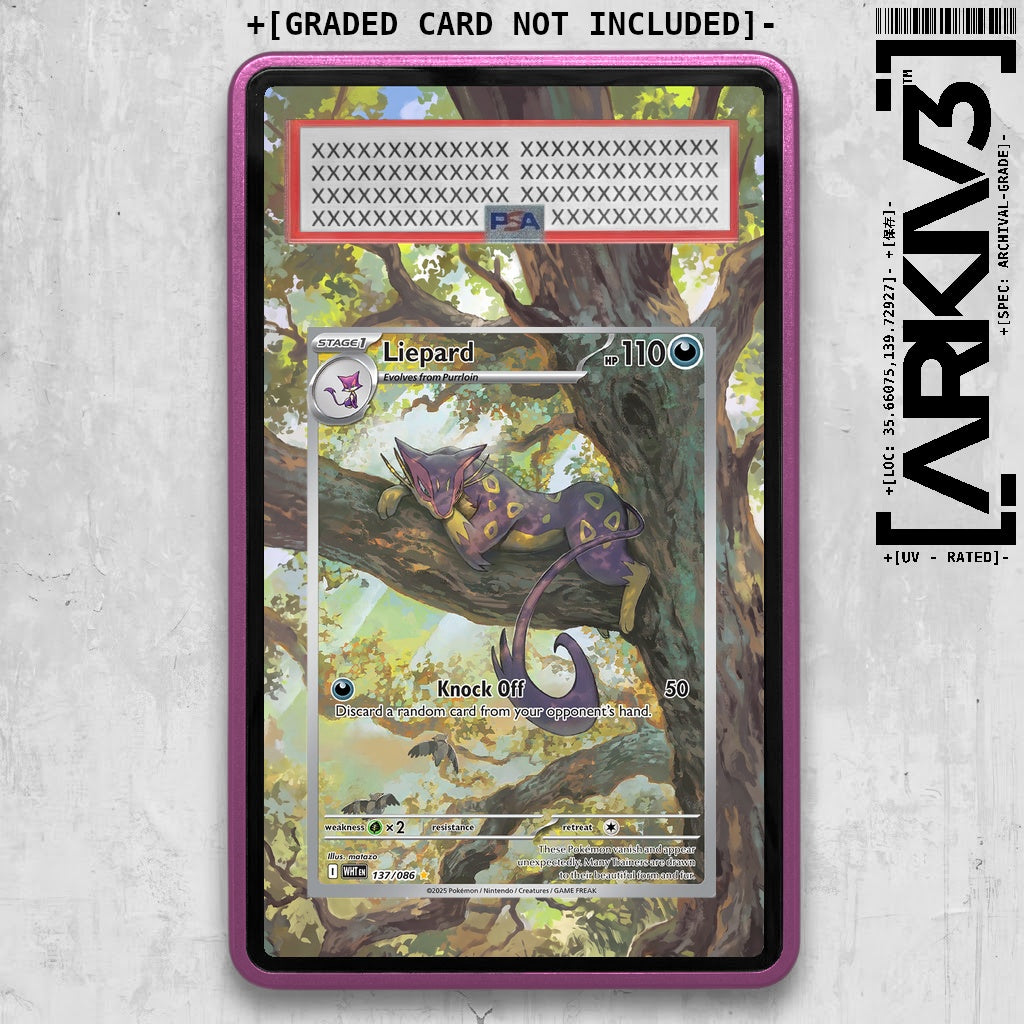 ARKIV3 PSA graded front - Purple