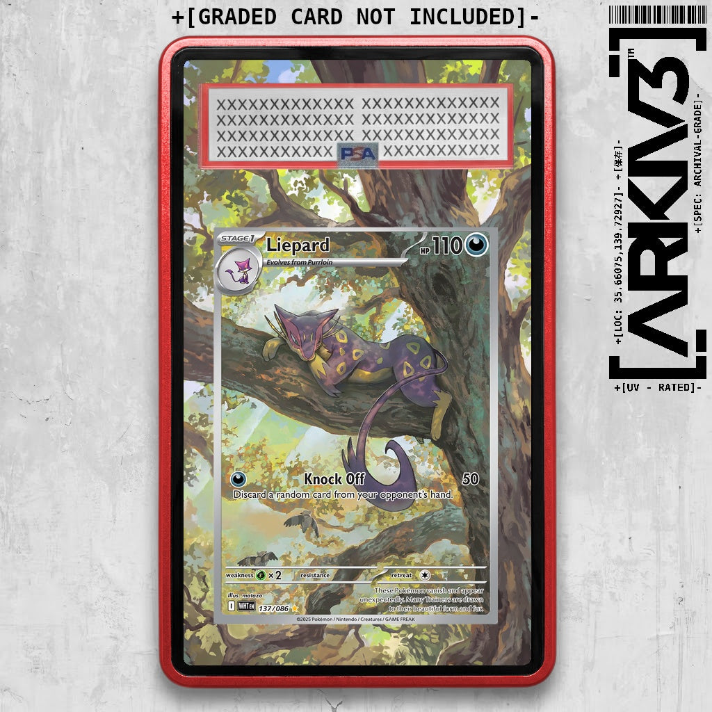 ARKIV3 PSA graded front - Red