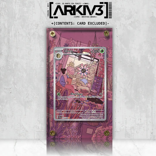[UNIT: 145/142] // Lileep Extended Art Display Case - Raw