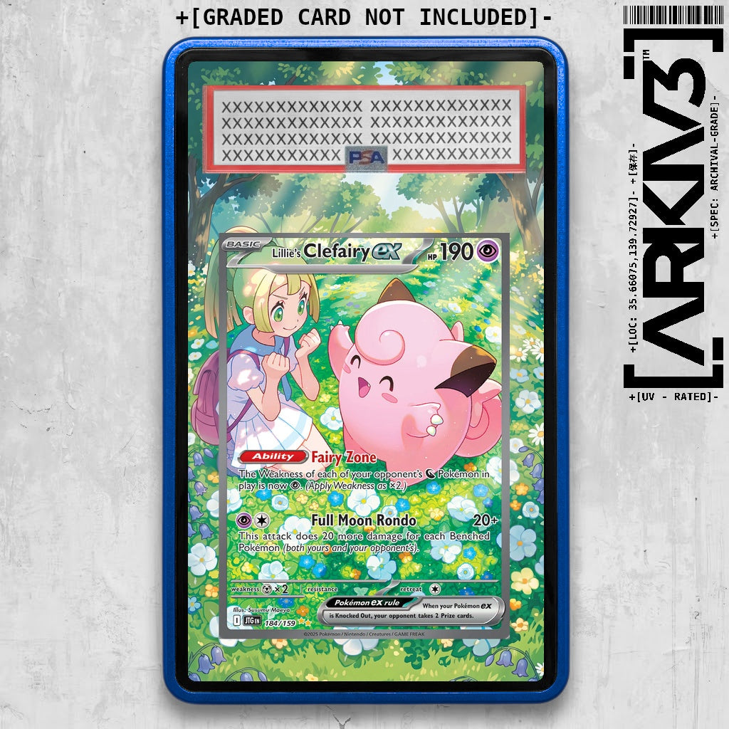 [UNIT: 184/159] // Lillie's Clefairy ex Extended Art Display Case - Graded