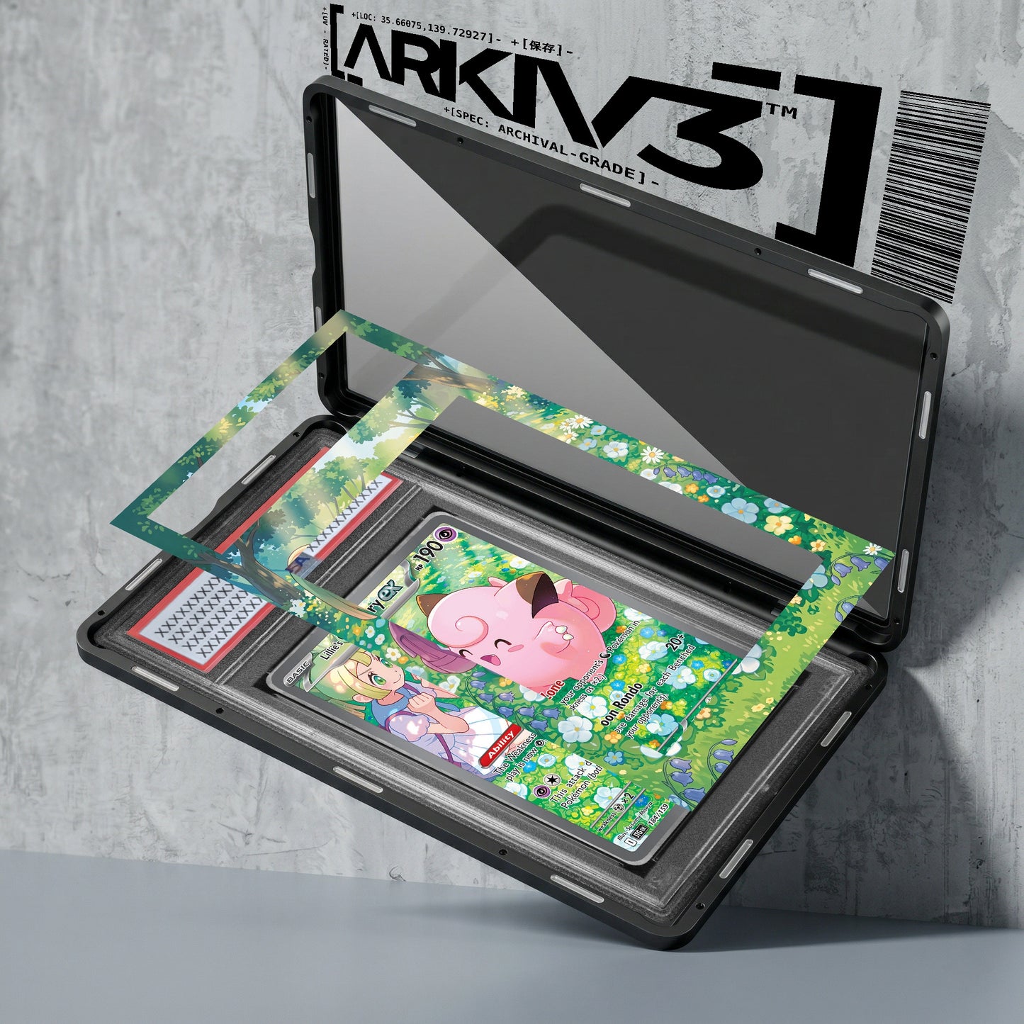 [UNIT: 184/159] // Lillie's Clefairy ex Extended Art Display Case - Graded