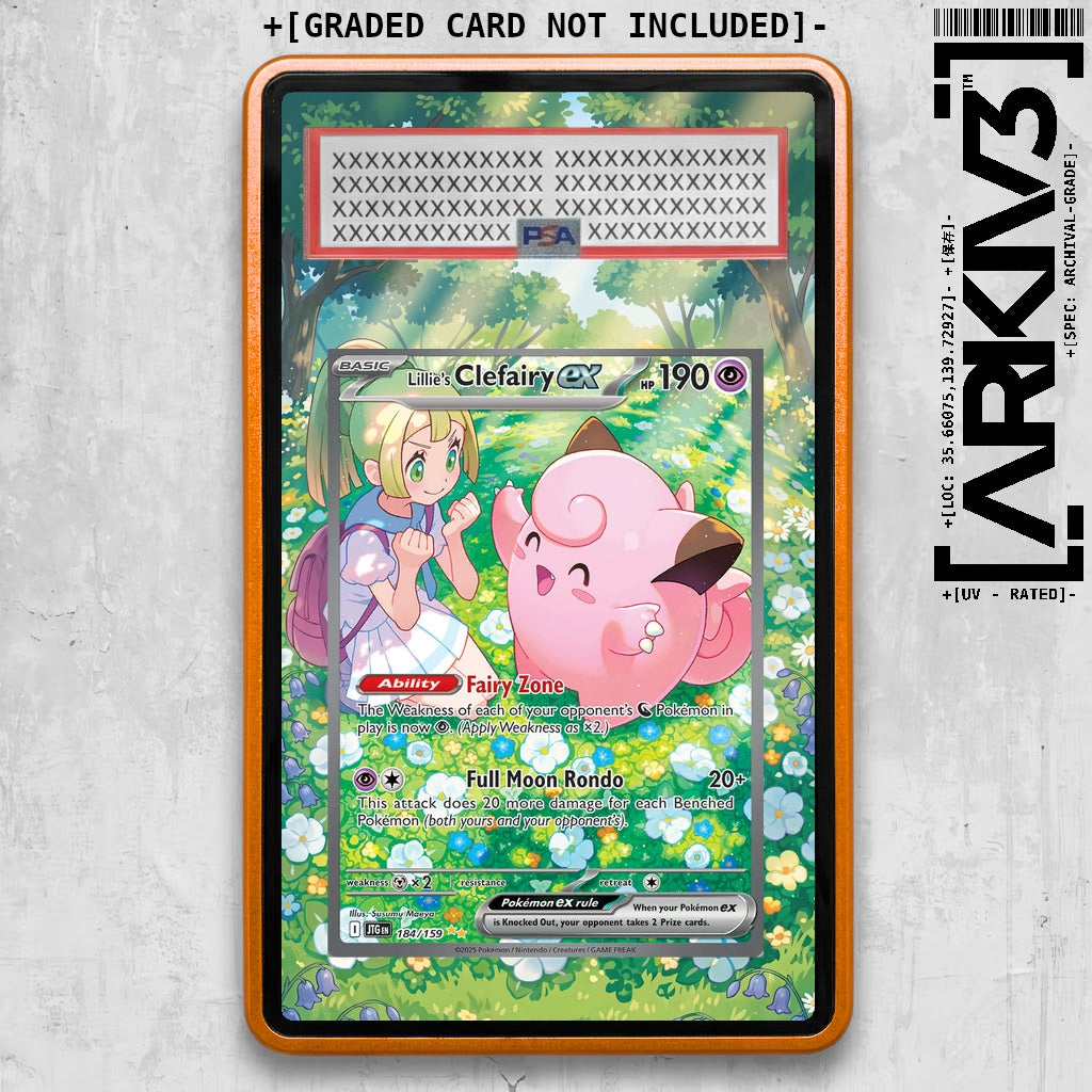 [UNIT: 184/159] // Lillie's Clefairy ex Extended Art Display Case - Graded