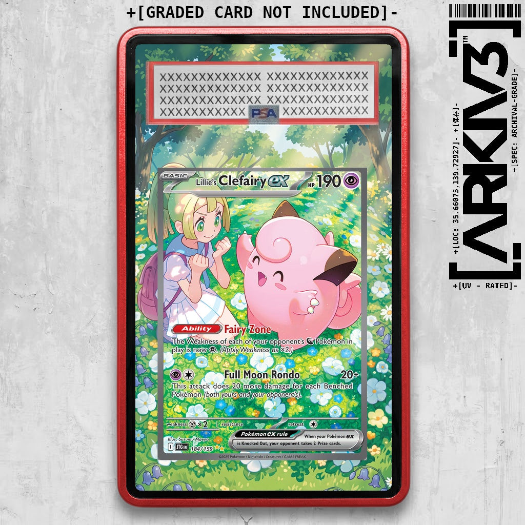 [UNIT: 184/159] // Lillie's Clefairy ex Extended Art Display Case - Graded