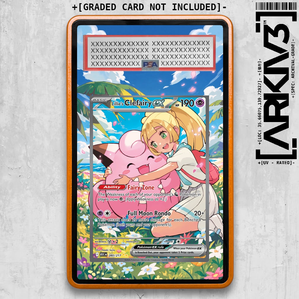 ARKIV3 PSA graded front - Orange