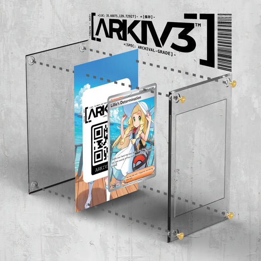 [UNIT: 169/132] // Lillie's Determination Extended Art Display Case - Raw