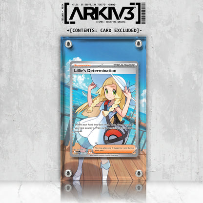 [UNIT: 169/132] // Lillie's Determination Extended Art Display Case - Raw