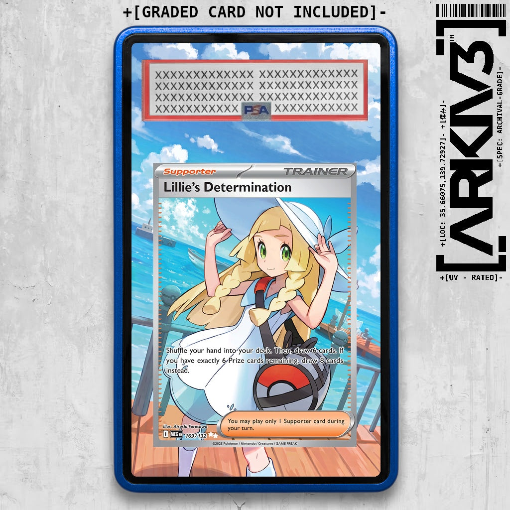 ARKIV3 PSA graded front - Blue