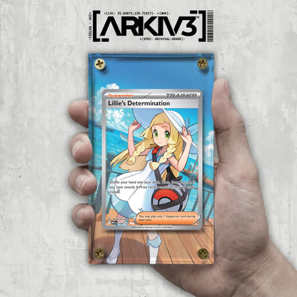 [UNIT: 169/132] // Lillie's Determination Extended Art Display Case - Raw