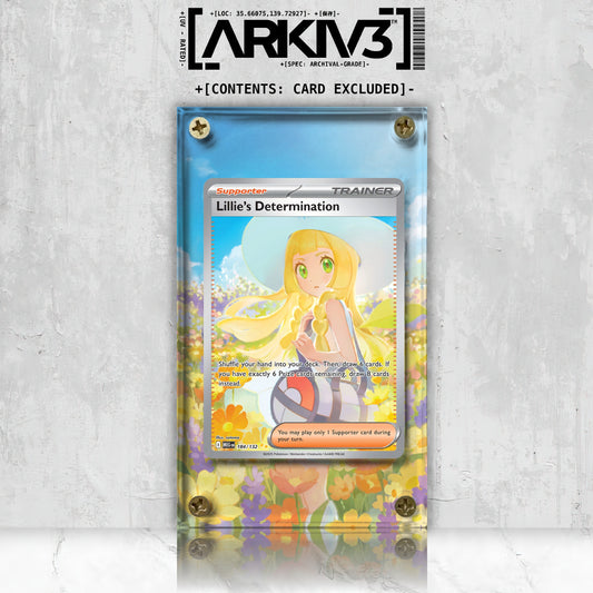 [UNIT: 184/132] // Lillie's Determination Extended Art Display Case - Raw