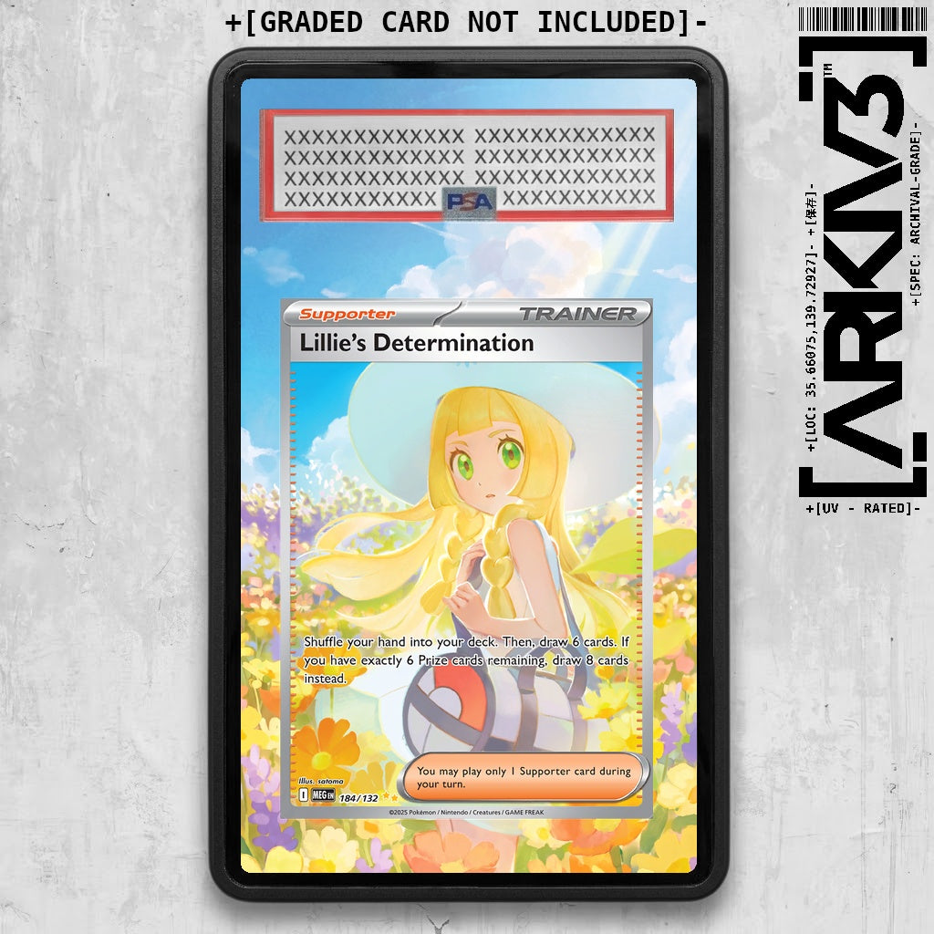 ARKIV3 PSA graded front - Black