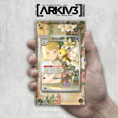 [UNIT: 164/159] // Lillie's Ribombee Extended Art Display Case - Raw