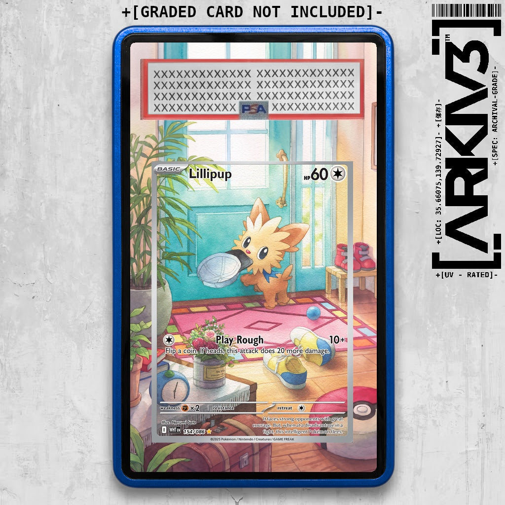 ARKIV3 PSA graded front - Blue