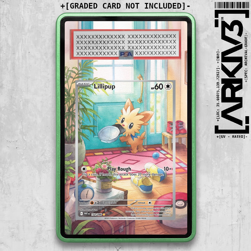 ARKIV3 PSA graded front - Green